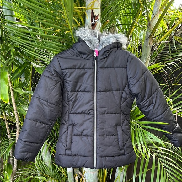 R.1881 By S.ROTHSCHILD Black Kids Puffer Coat size large 14 - Picture 1 of 7